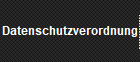 Datenschutzverordnung